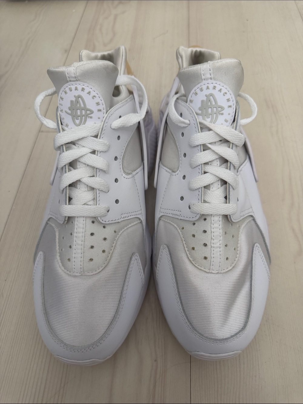 Nike Air Huarache White Sneakers Men’s Size 10.5